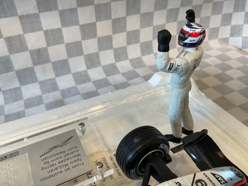 RUOTE CALDE 1/18 MATTEL MCLAREN MERCEDES MP4 20 2005 RAIKKONEN LTD EDITION SPARCO - Foto 8 di 16