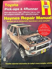 NEW Toyota 4Runner, 79-95 Pick-Ups Haynes Repair Service Shop Manual 92075
