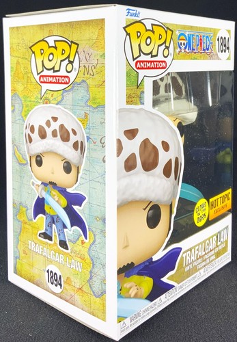 Pop Cave 2025 - ONE PIECE: TRAFALGAR LAW Hot Topic Exclusive GLOW-IN-THE-DARK - Picture 10 of 12