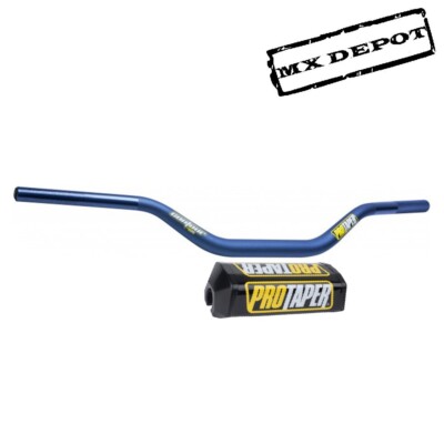 PRO TAPER CONTOUR LENKER MOTOCROSS BARS SX RACE BLAU YAMAHA YZ125 YZ250