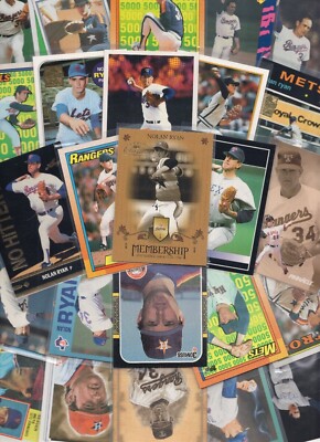 MLB Single Trading Cards Nolan Ryan California Angels Texas Rangers