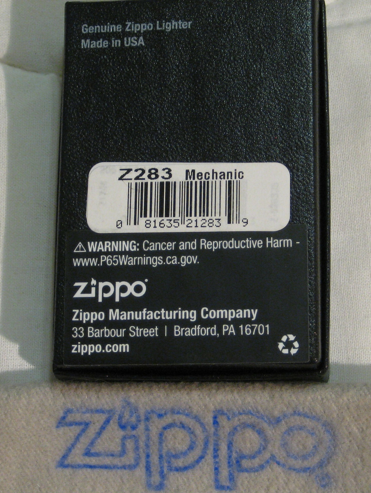 ZIPPO WORK SERIES Lighter MECHANIC Z283 Motorsports WRENCH Screwdriver SOCKET