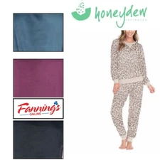 Honeydew Velour Super Soft Fleece 2 Piece Lounge Set - A14