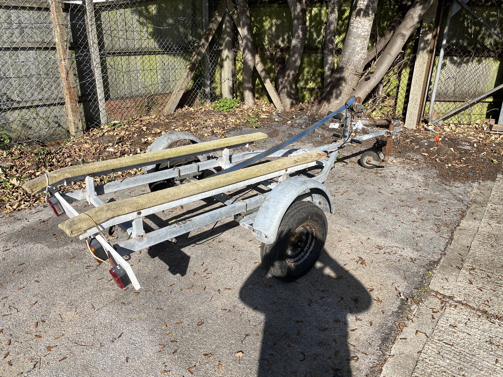 Bunked Dinghy Boat Trailer eBay