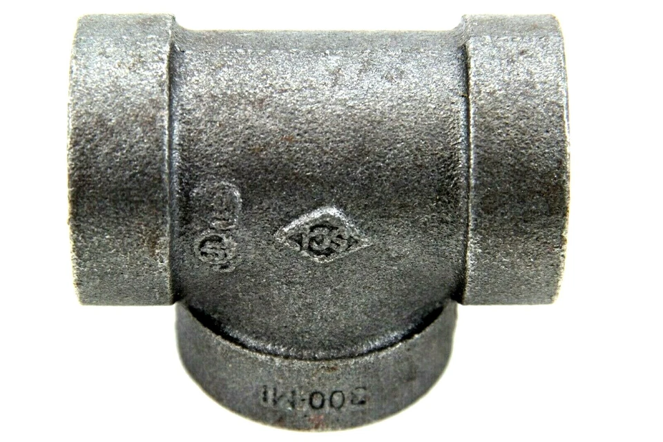 1" FNPT TEE MALLEABLE IRON 300 M.I. - Image 3 of 3