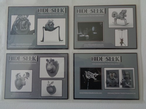 Juego de 4 cartas coleccionables Hide and Seek 2006 de Kathy Zielinski - Imagen 2 de 2