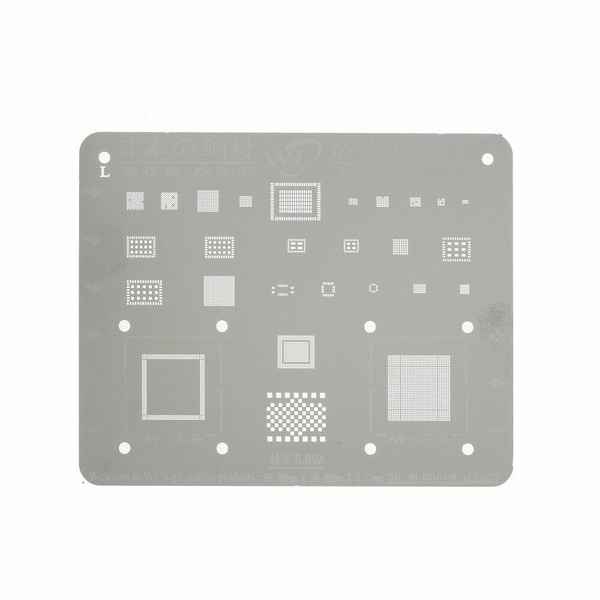 IC Repair BGA Rework Reballing Stencil Template for iPhone