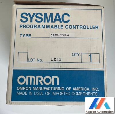 OMRON C28K-CDR-A Programmable Controller C28K CDR A  C28KCDRA C28K CDRA New