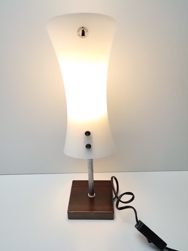 Vintage Ikea seltene Holzglas Schreibtischlampe - Bild 6 von 15