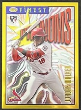 2023 Topps Finest Flashbacks JORDAN WALKER RC Rare GOLD Phenoms Cardinals RC 159