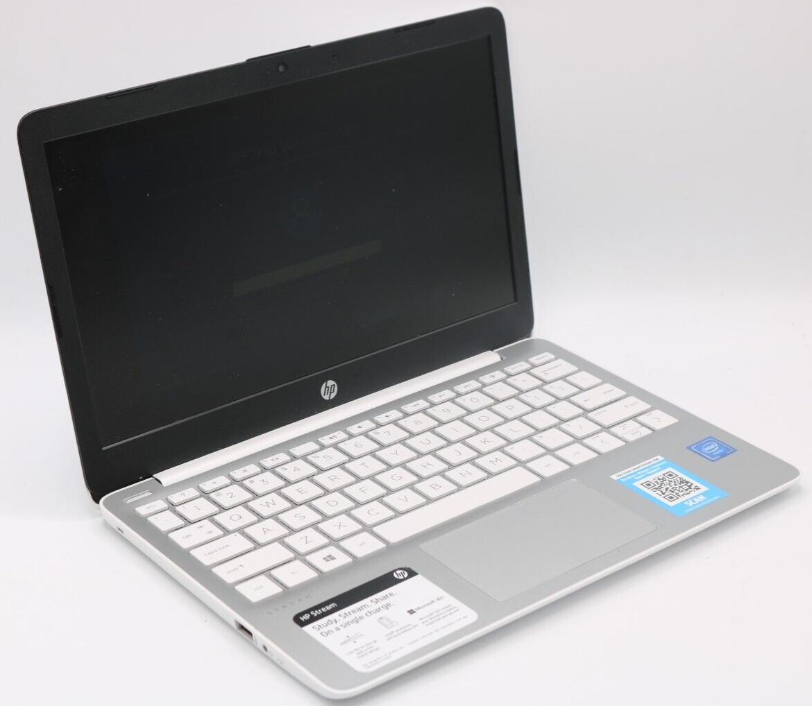 HP Stream 11-AK0035NR Intel Celeron N4000 1.1Ghz 4GB 32GB 11.6" Laptop Pre-owned - Picture 3 of 7