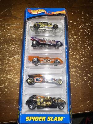 ミニカー Hot Wheels Spider Slam Gift Pack 50018 Hot Wheels - Spider Slam - 5 Car Gift Pack * Mattel * | eBay