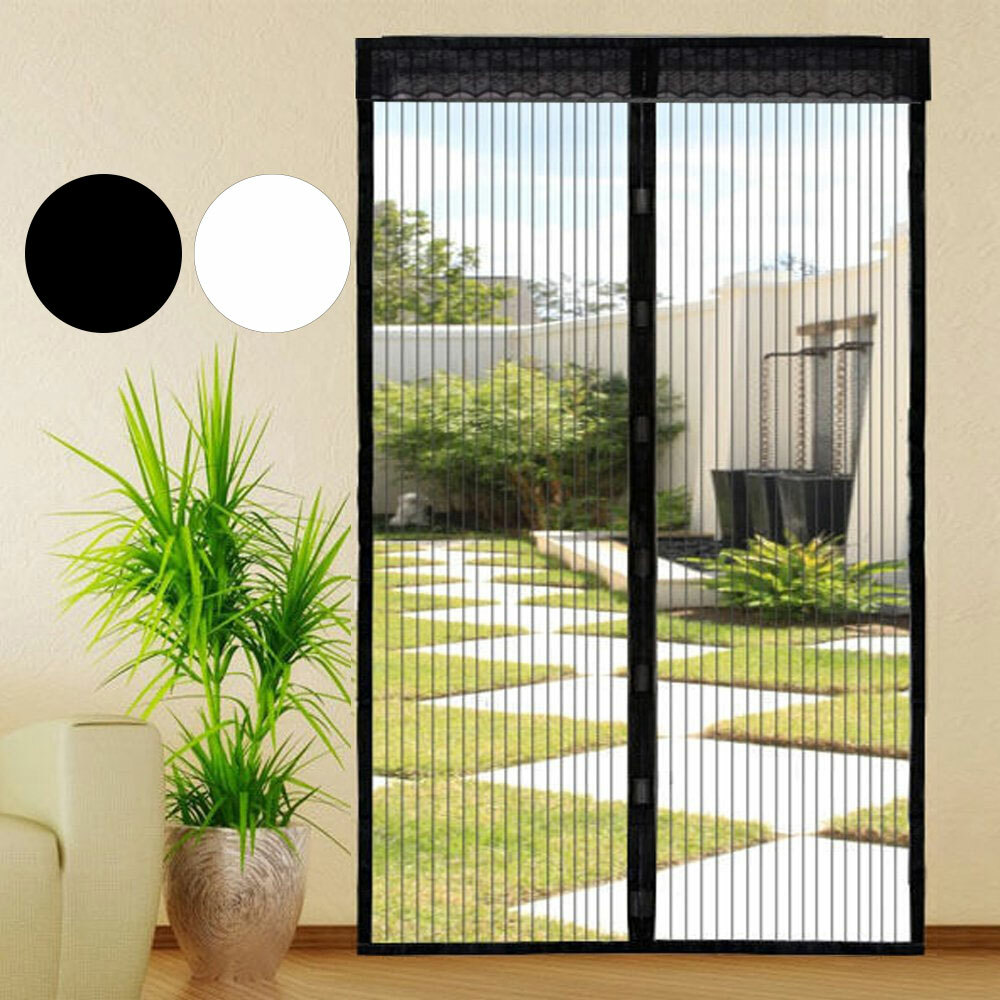 Magic Curtain Door Mesh Magnetic Fastening Mosquito Fly Bug Insect Net Screen, 205x240 cm Anti Pest Magnetic Soft Door for Balcony, Patio, Living Magic Curtain Door Mesh Magnetic Fastening Mosquito Fly Bug Insect Net Screen, 205x240 cm Anti Pest Magnetic Soft Door for Balcony, Patio, Living