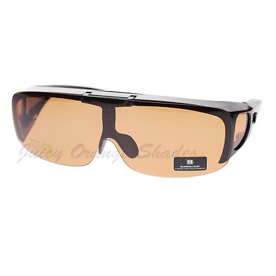 Polarized Fit Over Sunglasses OTG Wrap Around Over Glasses Incredible Bargains The Foldaway Folding Fit Over Glasses  main image 4