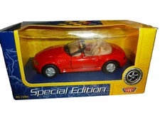 MotorMax Super Wheels Red BMW 1/43 Diecast #73401
