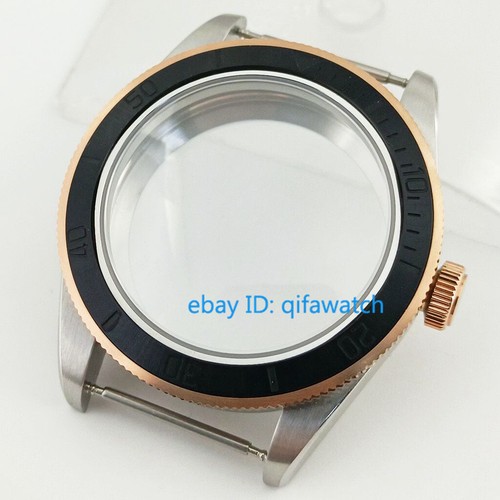 39 mm Estuche Reloj Bisel Cúpula Zafiro Ajuste NH34 NH35 NH36 ETA 2824 PT5000 Movimiento - Imagen 32 de 39