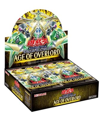 遊戯王 エイジ・オブ・オーバーロード 1box AGE OF OVERLORD PRE Yugioh AGE OF OVERLORD AGOV Japanese 1 Box Factory Sealed from