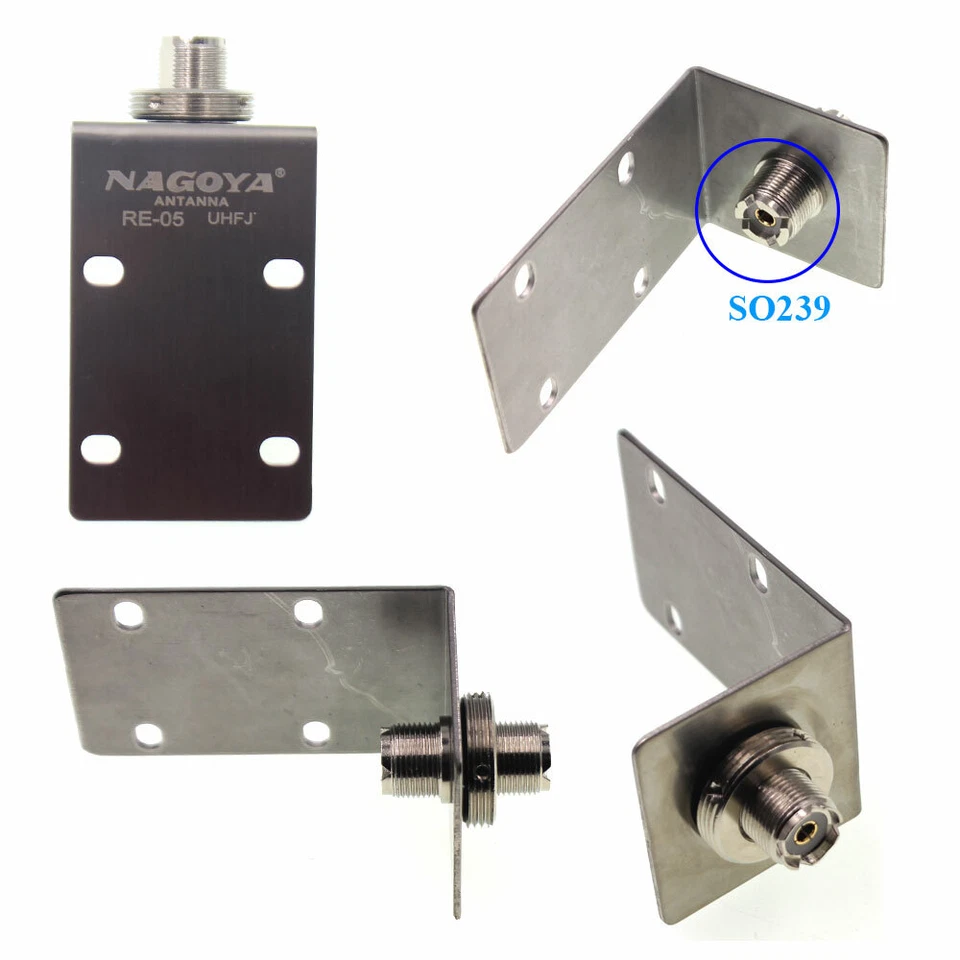 Soporte Antena Nagoya RE05 Tierra Redical 10Mhz~1.3Ghz Radio SO239/PL259/NMO Foto 4 de 4