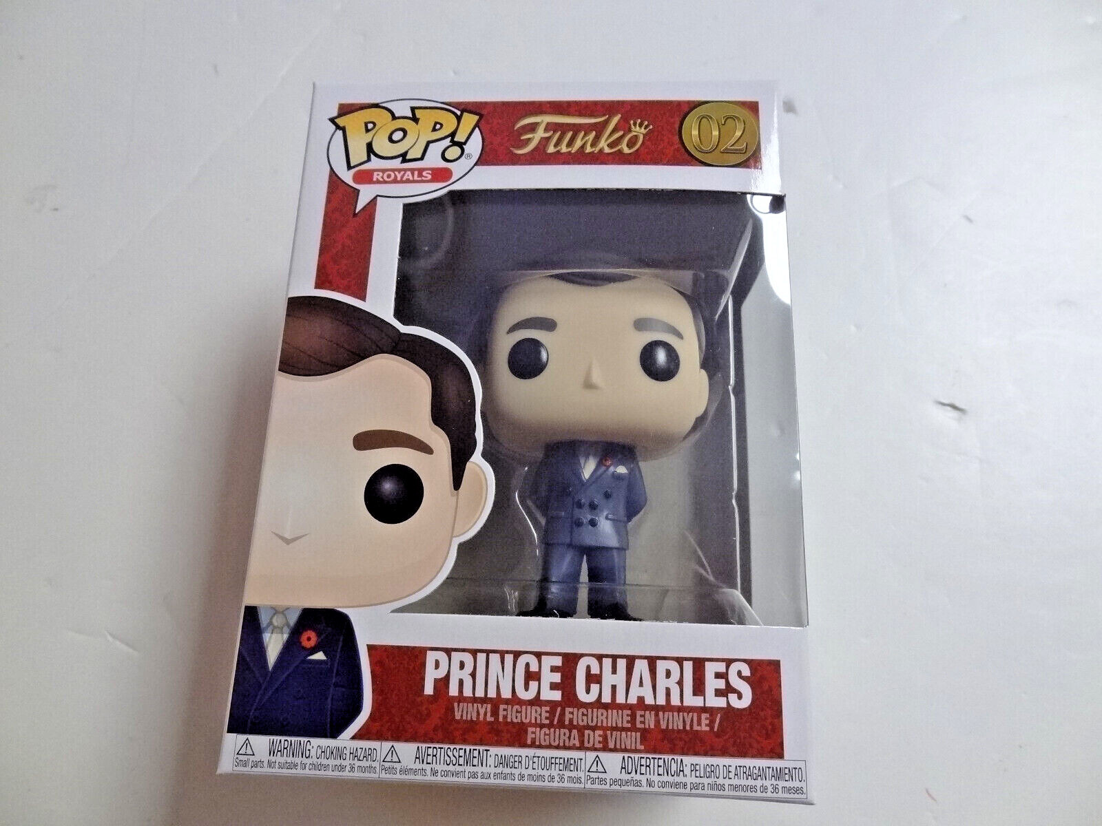 Figura Funko Royals Príncipe Carlos #02 Nueva