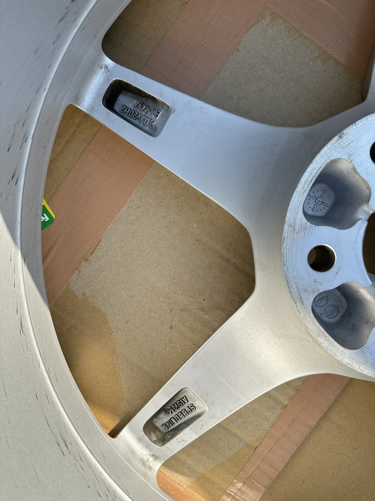 2020-2023 FERRARI F8 /488 20" Front WHEELS OEM FACTORY GENUINE , 9Jx20 H2