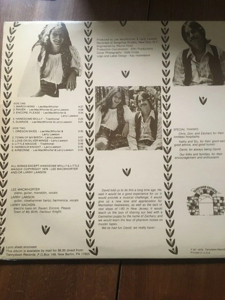 SPIRITWOOD LEGENDARY ACID FOLK PRIVATE PRESS ACID ARCHIVES Foto 2 de 4