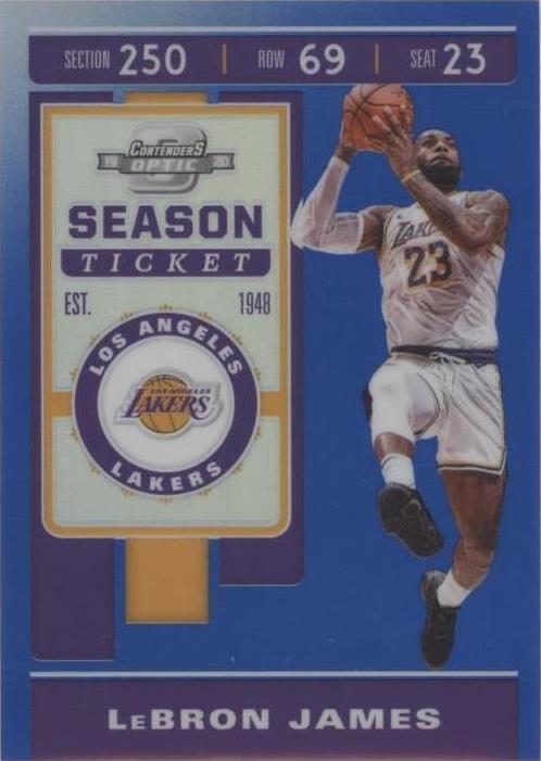 【SILVER】LEBRON JAMES CONTENDERS OPTIC Lebron James 2021 Contenders Optic Silver #27 | eBay