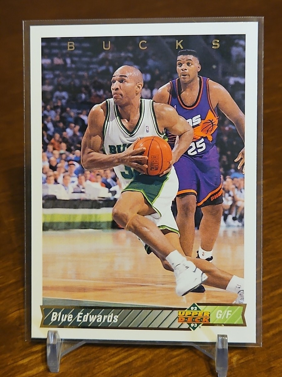 1992-93 Upper Deck Basketball Card #404 Blue Edwards Bucks | eBay