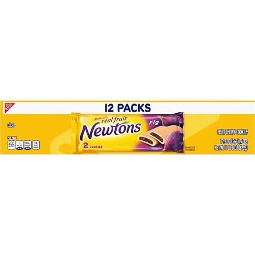 Newtons Soft & Fruit Chewy Fig Cookies, 48 Snack Packs 2 Cookies Per Pack 4 Box. - Bild 18 von 21