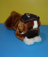 14" Long Harley Davidson Biker Club Outlaw Rottweiler Bandanna Bean Plush Dog