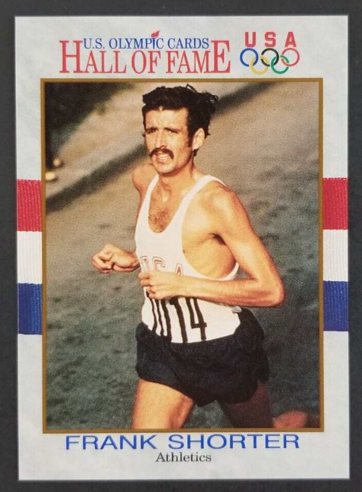 Frank Shorter 1991 Marathon Olympic Hall of Fame Impel Card #21 (NM)