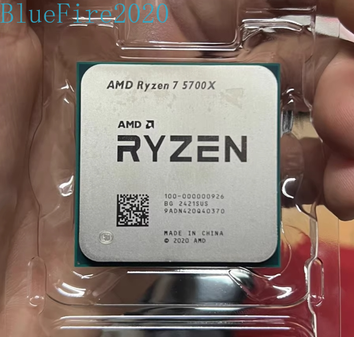 CPU ryzen 5 5700x AMD Ryzen 7 5700X 3.4 GHz 8-Core Processor (100-100000926WOF