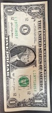 Series 2021 $1  Birthday Note Serial Number. May 18th 1977  L19771805F