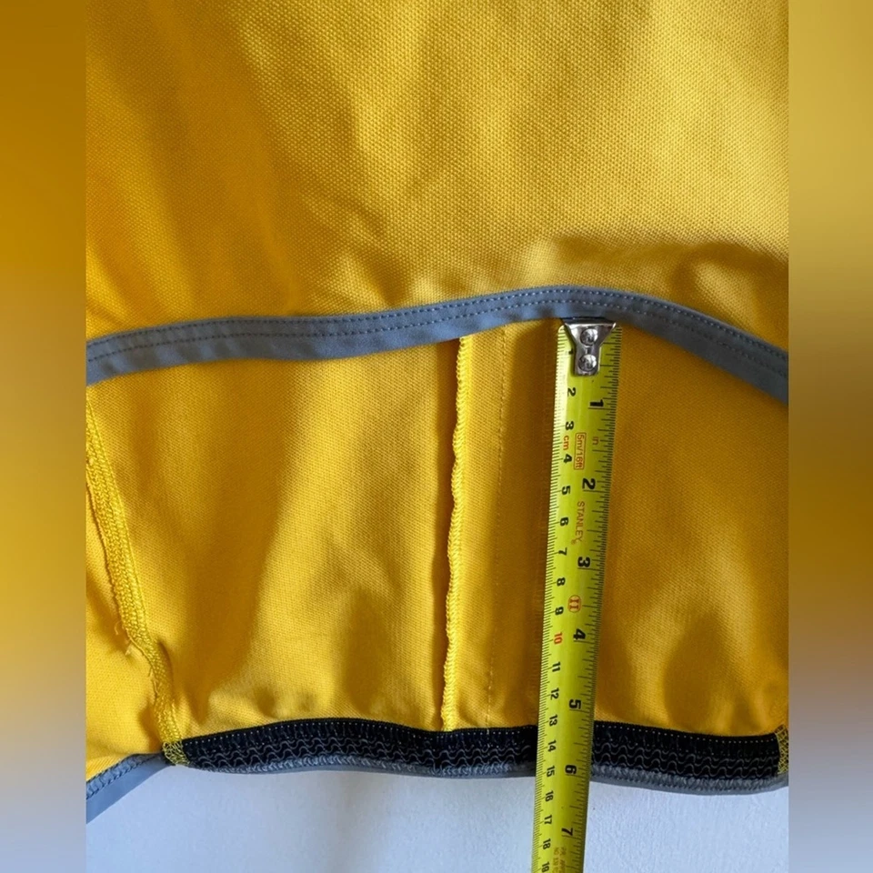 Camiseta deportiva de ciclismo Briko amarilla negra XXXL 3X hecha en Italia ciclismo Foto 4 de 4