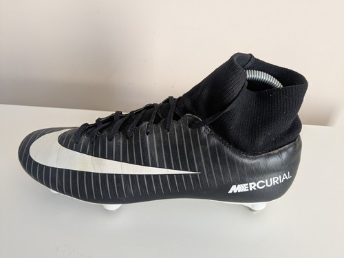 Nike Mercurial Victory VI Sock Football Boots Metal Studs - UK Size 8 EU 42.5 - Picture 2 of 19