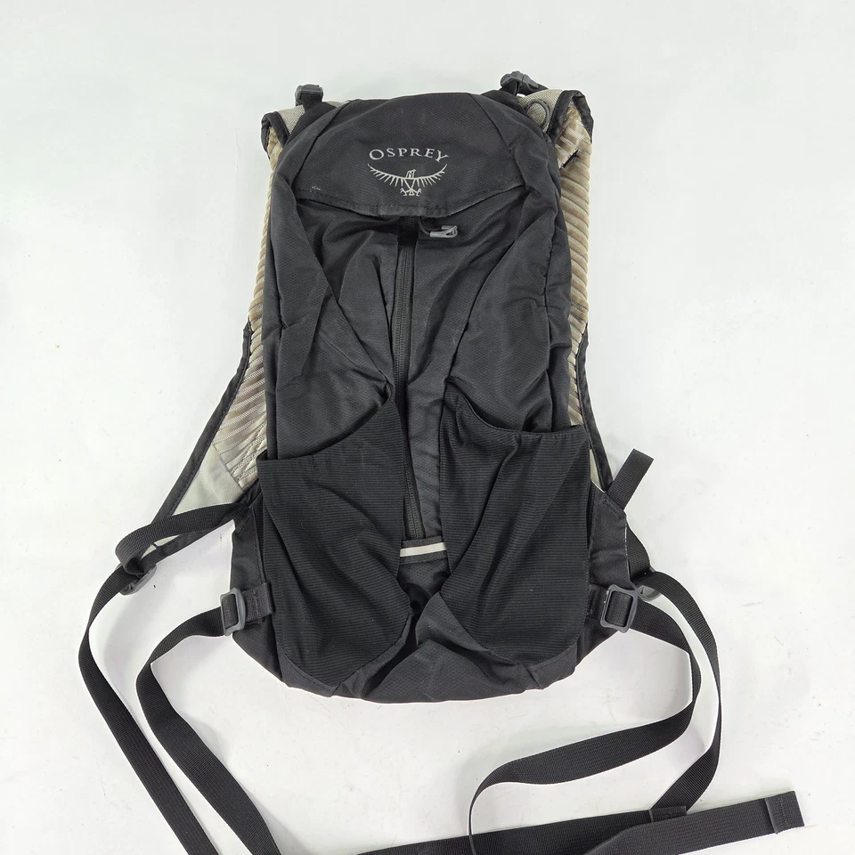 Mochila Osprey Kitsuma 7 Hydration Pack Negra/Gris Ciclismo Exterior Foto 3 de 4