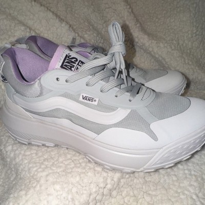 VANS MTE Gray White Lavender Low Top Rubber Outsole Athletic shoe men7.5 women 9