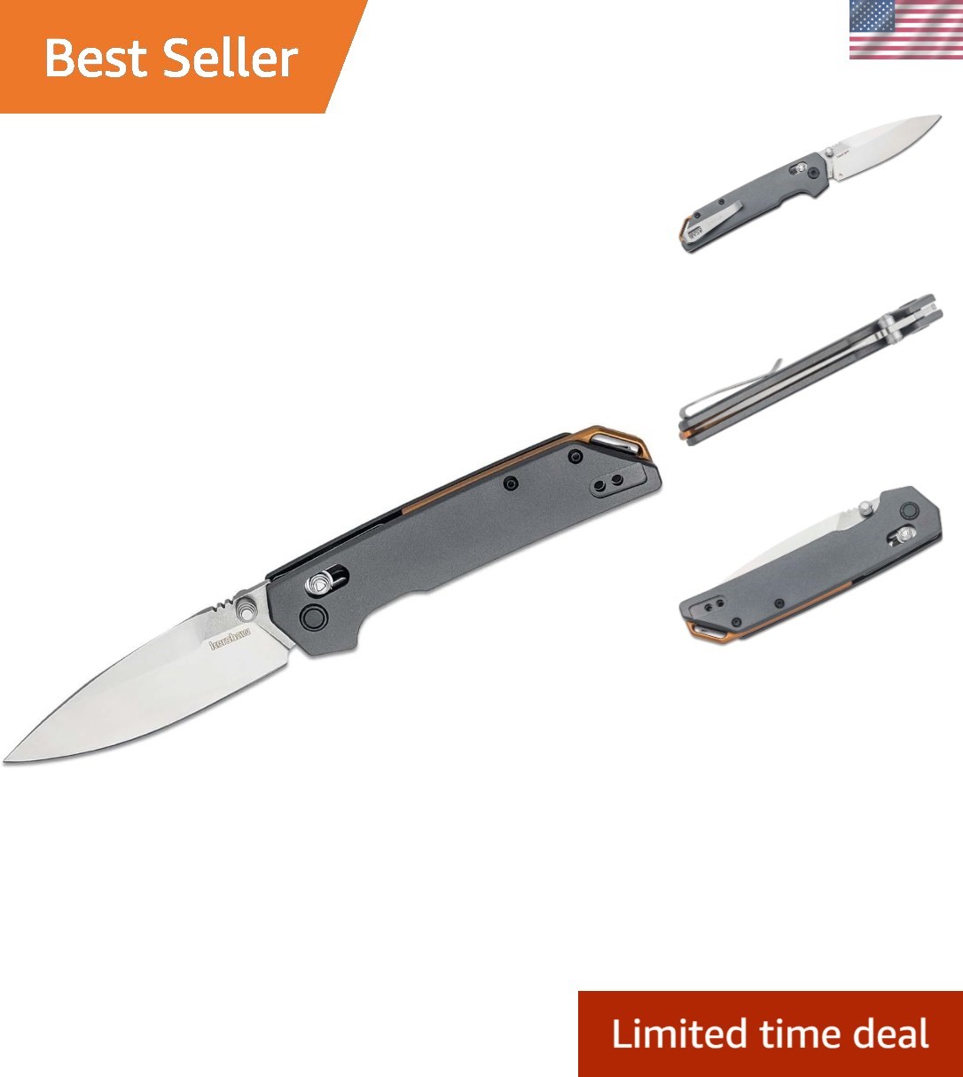- 3.4 Inch D2 Blade With Duralock Mechanism