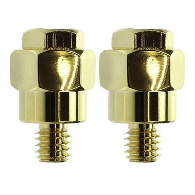 2Pcs Battery Terminal Adapters Solid Brass Durable Side Post Charging Bolt