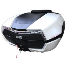 Bauletto Posteriore 58L Limited Edition, Monokey, Bianco - Givi Maxia 5 (V58WLTD