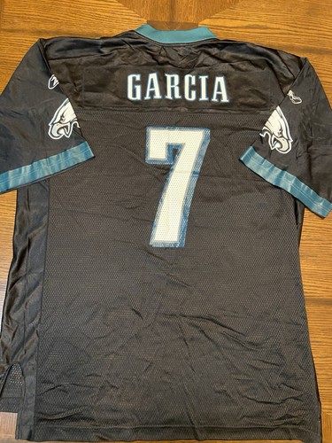 Philadelphia Eagles Jeff Garcia NFL Football Trikot Reebok XL Vintage schwarz - Bild 2 von 4