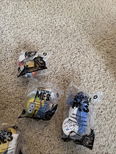 Nuevo paquete de 3 juguetes Minions McDonalds Despicable Me de 11 piezas - Imagen 4 de 4