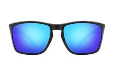 Polar Lithium Sunglasses 76/C Matte Black /Mirror Blue Caliber 58