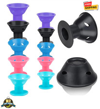 10pcs Heatless Hair Curlers Soft Silicone Rollers No Heat Magic Styling Tools