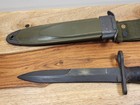 WW II? IMPERIAL USM4 COMBAT/FIGHTING KNIFE/BAYONET W/USM8A1 SHEATH- NICE/L@@K — photo 3