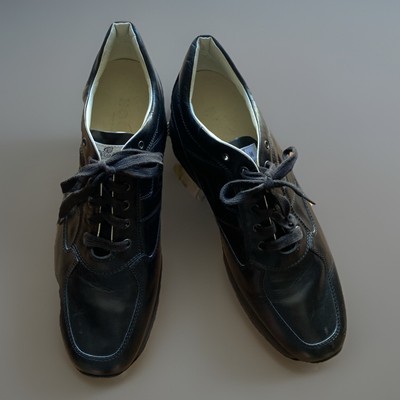 Hogan Interactive Shoes US 10 Black Excellent Preowned Condition Barely Worn