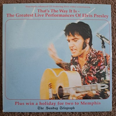 Elvis Presley    Thats The Way It Is - CD - RCA - UK - 2001