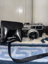 Minolta Hi-Matic E Rangefinder Rokkor-QF 40mm f/1.7 Japan