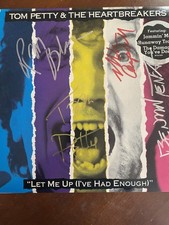 Tom Petty & The Heartbreakers Let Me Up I've Had Enough Vinyl LP Signed Record