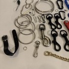 Carabiners Keychain Accessories Clips Chains Jewelry Backpack Clips Spare Parts — photo 2