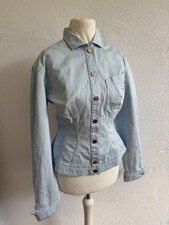 90s Thierry Mugler Trademark Jacke mit Druckk...